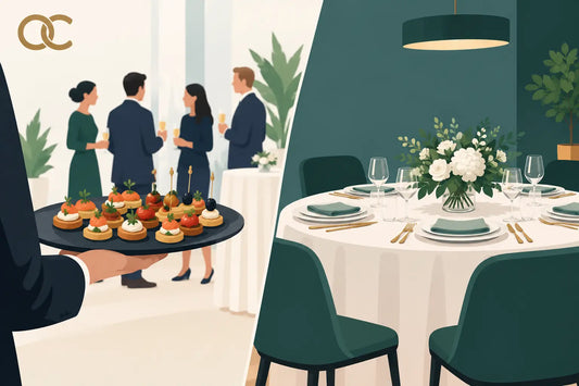 Canapés Versus Seated Meals: What Fits Your Event?